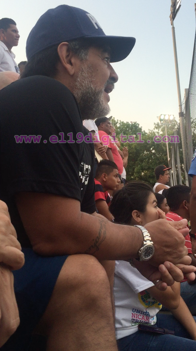Maradona en Nicaragua